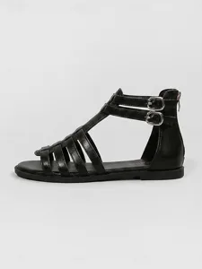 women-s-black-gladiator-flat-sandals-ope-default-4