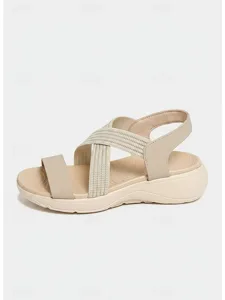 women-s-black-sport-sandals-with-elastic-beige-1