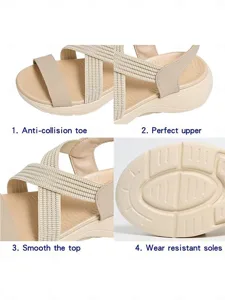 women-s-black-sport-sandals-with-elastic-default-5