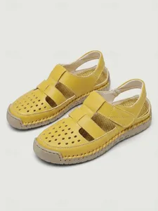 women-s-blue-color-block-flat-sandals-li-yellow-7