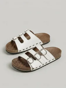 women-s-blue-triple-buckle-slide-sandals-white-8