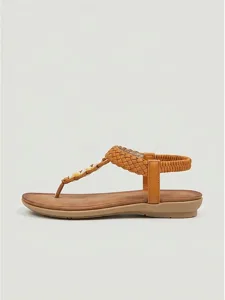 women-s-brown-braided-flat-sandals-with-default-2