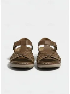 women-s-brown-faux-leather-strap-sandals-default-3