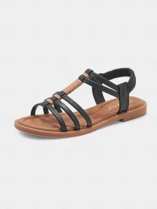 women-s-brown-strappy-flat-sandals-with-black-8