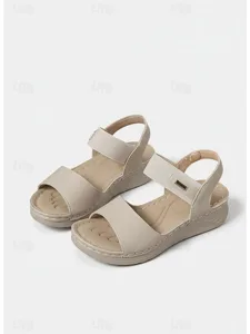 women-s-casual-sandals-with-elastic-stra-beige-7