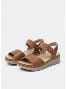 women-s-casual-sandals-with-elastic-stra-brown-8