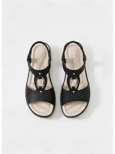 women-s-cutout-slip-on-comfort-sandals-o-black-9