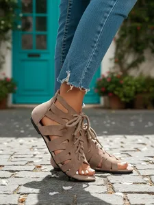 women-s-dark-brown-lace-up-cutout-gladia-khaki-2