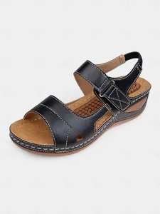 women-s-faux-leather-adjustable-strap-sa-black-7