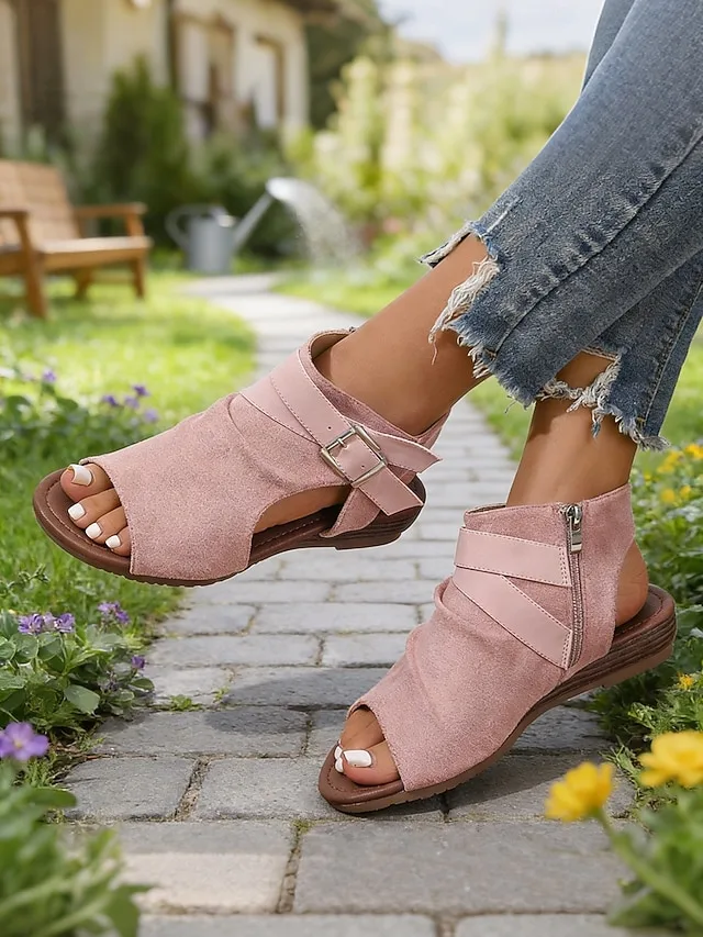 women-s-faux-suede-open-toe-sandals-with-default-1