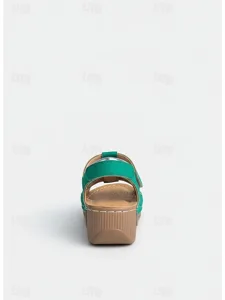 women-s-green-strappy-sandals-with-hook-default-4