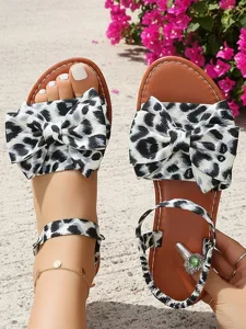 women-s-leopard-print-bow-flat-sandals-w-black-white-5