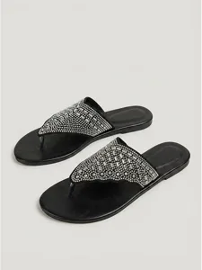 women-s-red-rhinestone-flat-sandals-eleg-black-9