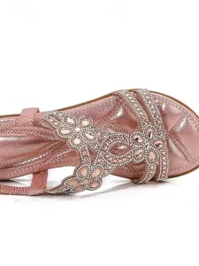 women-s-silver-embellished-flat-sandals-pink-11