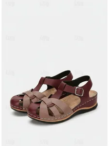 women-s-strappy-comfort-sandals-with-adj-beige-2