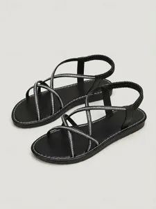 women-s-strappy-flat-comfort-sandals-ope-black-6