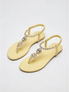 women-s-vibrant-yellow-flat-sandals-with-yellow-1