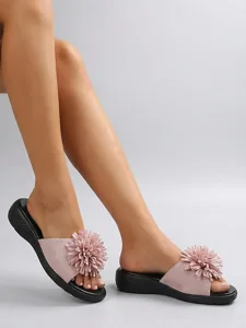 women-s-yellow-flat-sandals-flower-embel-default-3