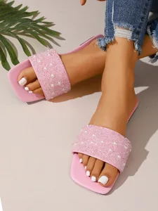 women-s-yellow-pearl-embellished-slide-s-pink-3