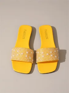 women-s-yellow-pearl-embellished-slide-s-yellow-7