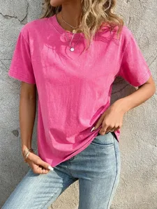 damen-100-baumwolle-t-shirt-baumwo-18120106-rosenrot-7