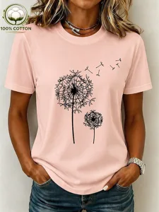 damen-100-baumwolle-t-shirt-druck-12517594-rosa-1