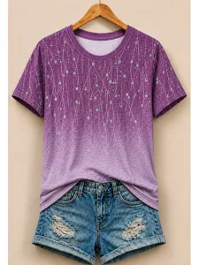damen-100-baumwolle-t-shirt-druck-19351074-aubergine-lila-2