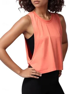 damen-bluse-ausgehohlt-einfach-akt-13285671-orange-6