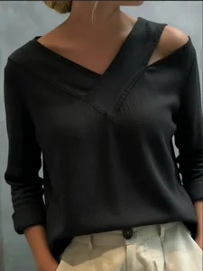 damen-bluse-ausgehohlt-einfarbig-s-15429596-schwarz-5