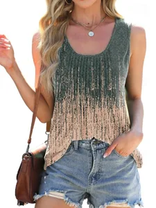 damen-bluse-camisole-tanktop-druck-15838594-grun-2