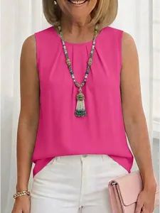 damen-bluse-chiffon-tops-gerafft-e-11163471-rosa-1