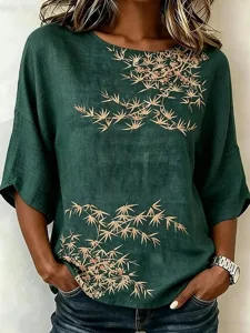 damen-bluse-druck-blumen-grafik-bo-10517989-dunkelgrun-7