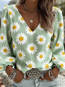 damen-bluse-druck-blumen-grafik-el-18816078-grun-2