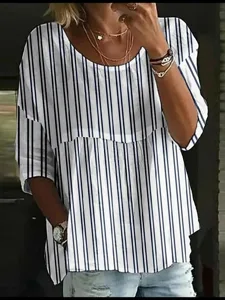 damen-bluse-druck-gestreift-stilvo-13698066-wei-4