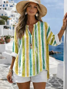 damen-bluse-druck-grafik-geometris-11386209-gelb-4