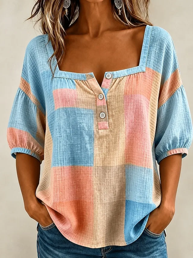 damen-bluse-druck-grafik-geometris-18688904-rosa-3