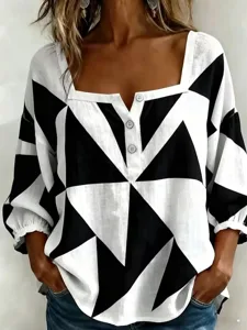 damen-bluse-druck-grafik-geometris-19560299-schwarz-2