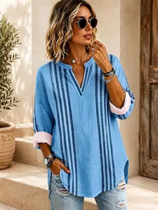 damen-bluse-druck-grafik-gestreift-18387306-blau-4