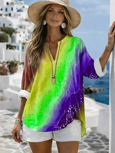 damen-bluse-druck-grafik-regenboge-14786844-gelb-2