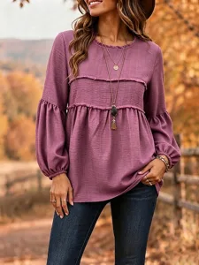damen-bluse-einfach-bohemien-urlau-12434684-purpur-2