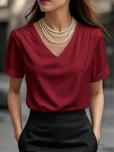 damen-bluse-einfarbig-elegant-stil-16544788-wein-5