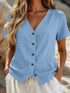 damen-bluse-einfarbig-vintage-stil-18239347-blau-1