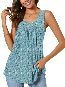 damen-bluse-gerafft-druck-blumen-a-18808194-himmelblau-4