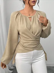 damen-bluse-gerafft-einfach-elegan-12248443-default-3