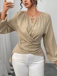 damen-bluse-gerafft-einfach-elegan-12248443-default-4