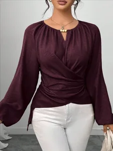 damen-bluse-gerafft-einfach-elegan-12248443-default-6