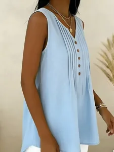damen-bluse-gerafft-knopfe-einfarb-18150860-default-2