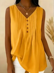 damen-bluse-gerafft-knopfe-einfarb-18150860-gelb-11