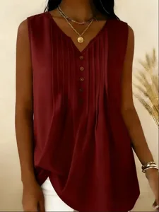 damen-bluse-gerafft-knopfe-einfarb-18150860-wein-6
