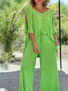 damen-bluse-hosen-sets-halbarm-v-a-14546026-default-7